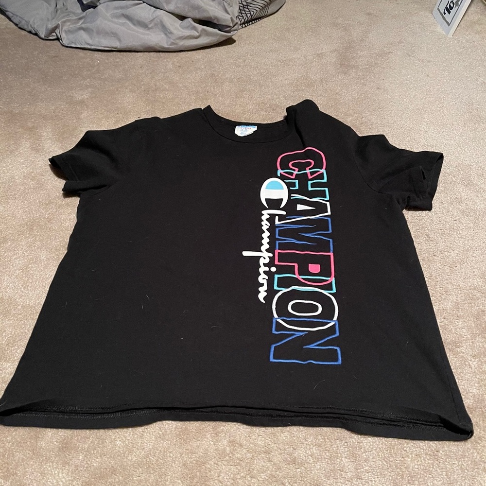 Champion T-shirt.
